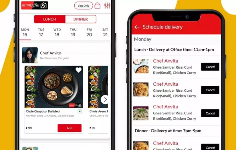 Mumsffin - Food Ordering Application screenshot 1